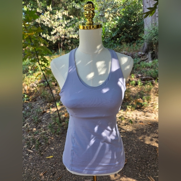 lululemon‎ athletica Light Purple Tank Top Size 4 - Picture 2 of 6